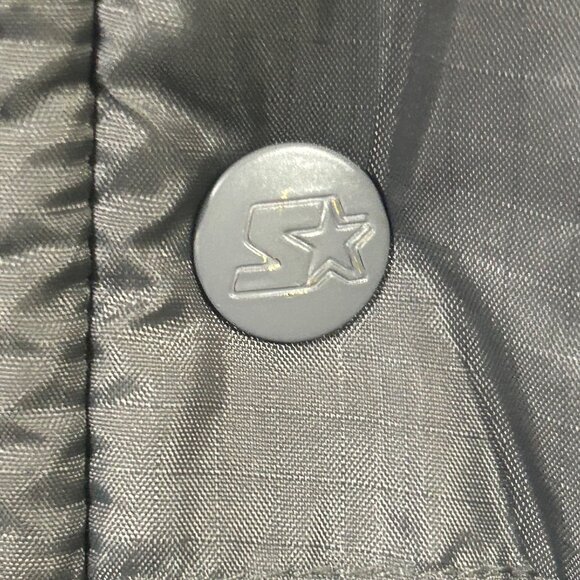 STARTER Men's Size XL Jacket Reversible Fleece Bomber Varsity Jacket - Picture 5 of 16